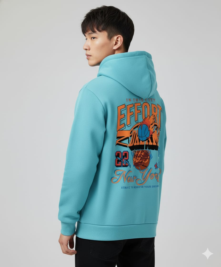 Drop Shoulder Hoodie for Men and Women