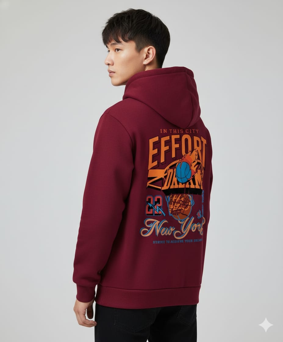 Drop Shoulder Hoodie for Men and Women