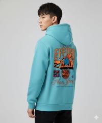 Drop Shoulder Hoodie for Men and Women