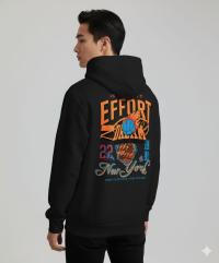 Drop Shoulder Hoodie for Men and Women