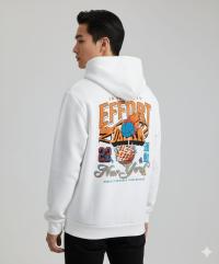 Drop Shoulder Hoodie for Men and Women