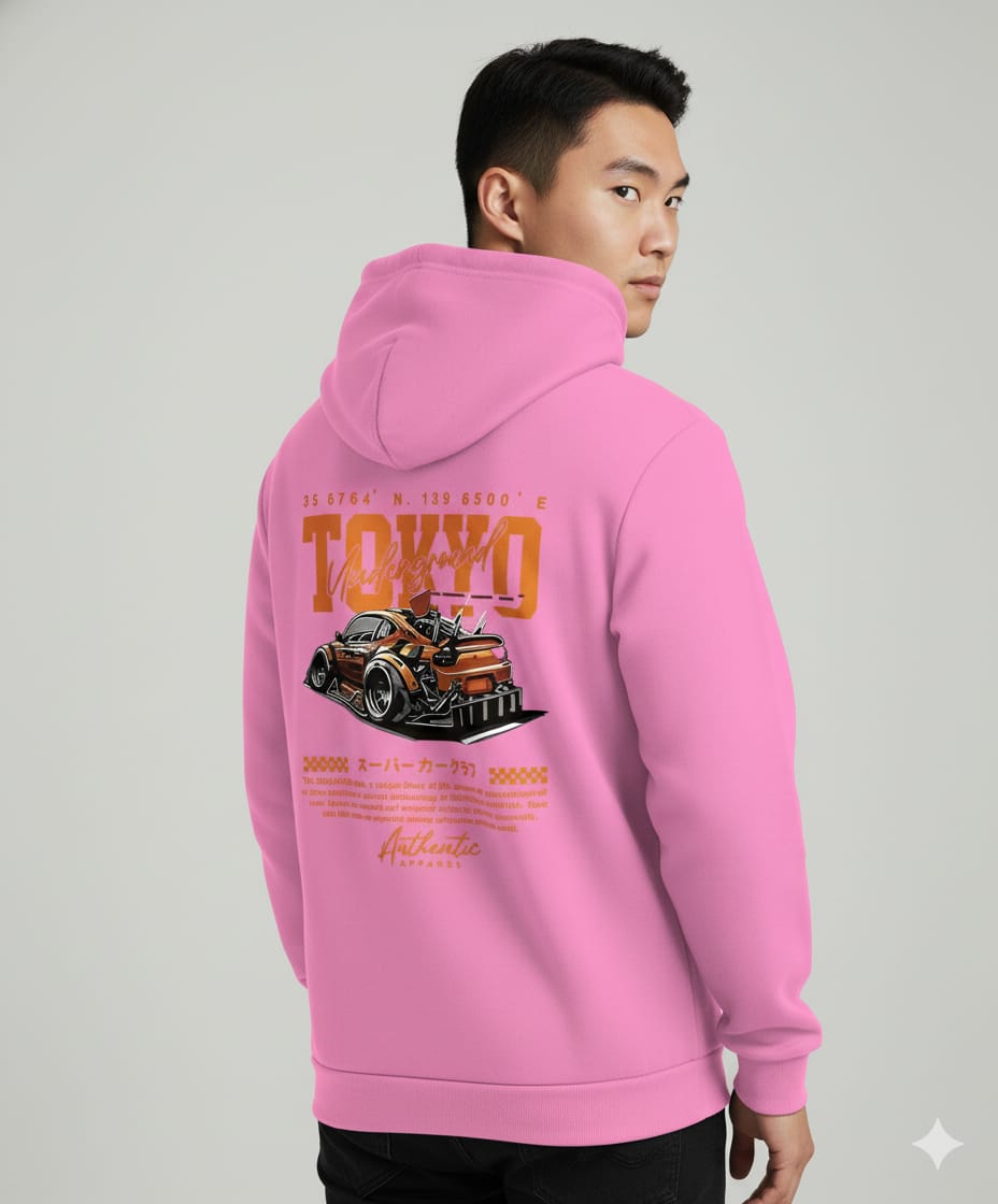 Drop Shoulder Hoodie for Men and Women