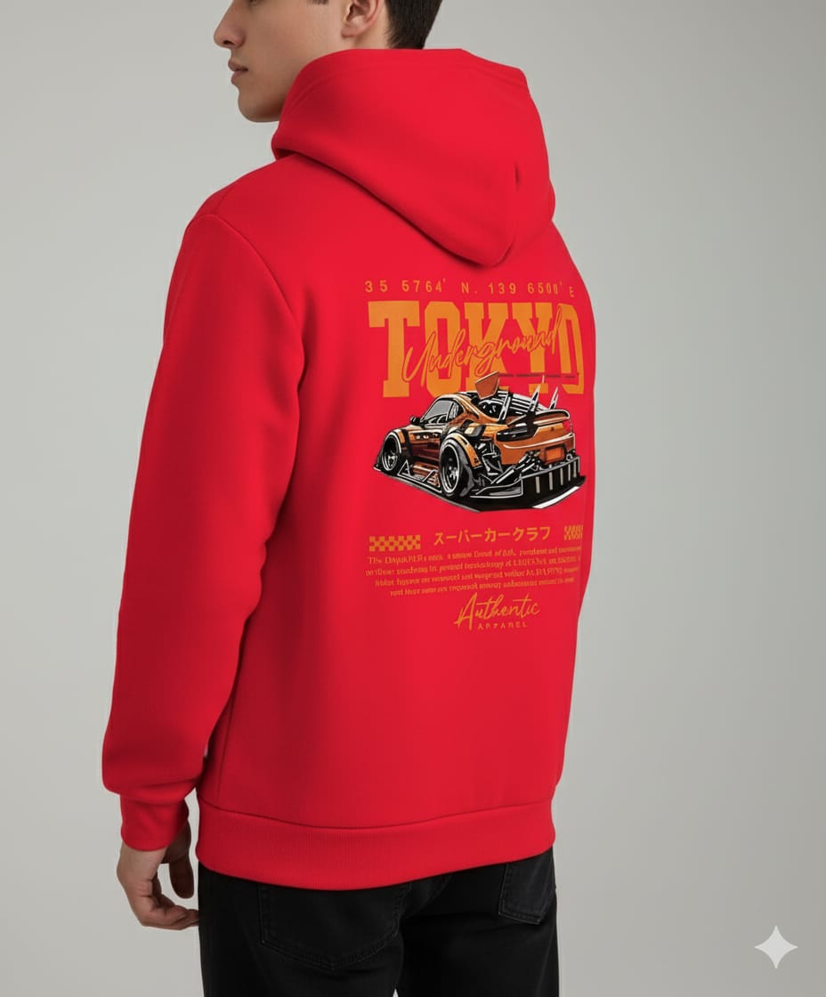 Drop Shoulder Hoodie for Men and Women