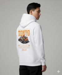 Drop Shoulder Hoodie for Men and Women