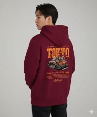 Drop Shoulder Hoodie for Men and Women