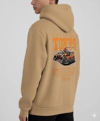 Drop Shoulder Hoodie for Men and Women