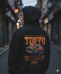 Drop Shoulder Hoodie for Men and Women