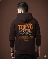 Drop Shoulder Hoodie for Men and Women