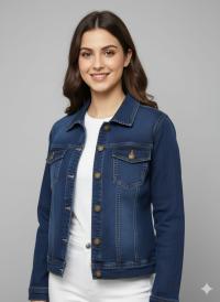 Ladies Premium Denim Jacket