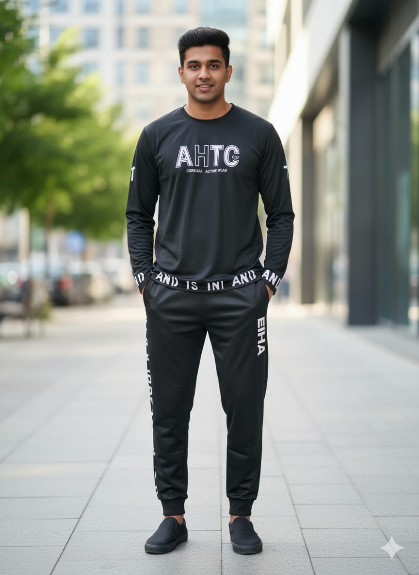 Full Sleeve Tshirt and Trouser Set