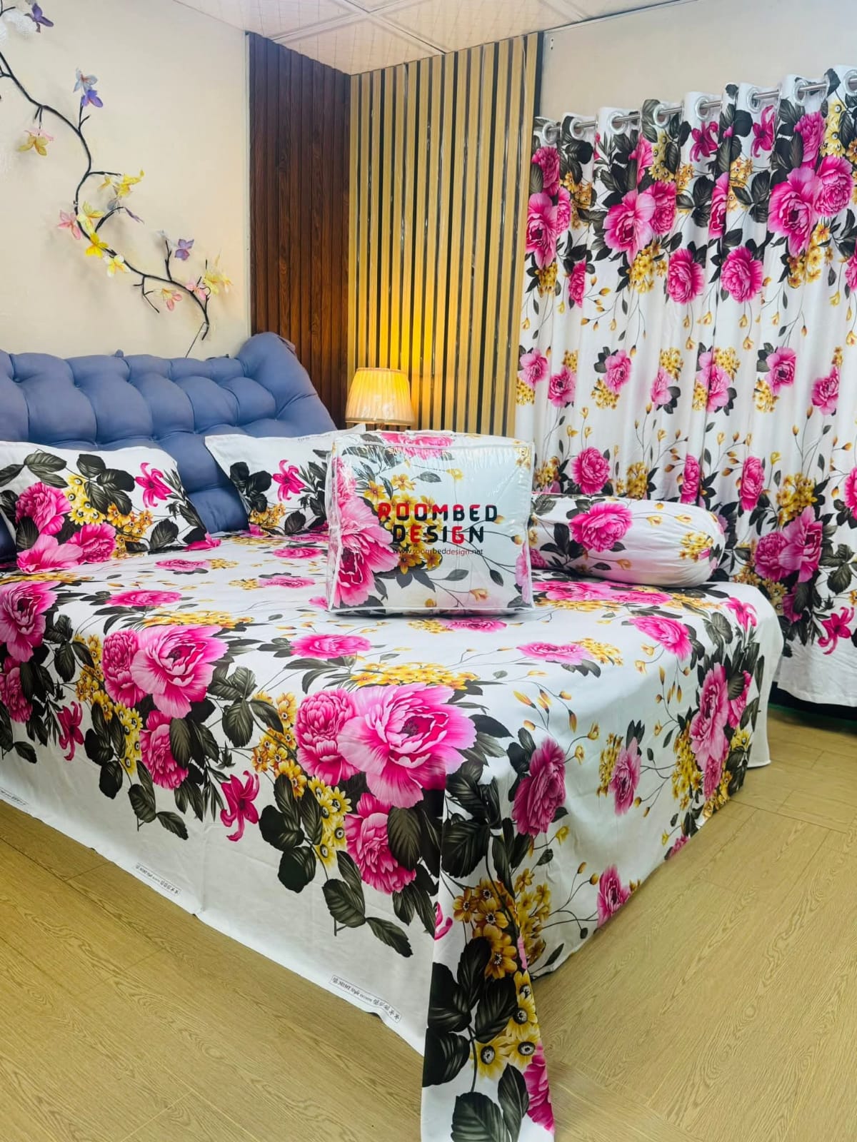 লাক্সারি ৫ পিস কম্ফর্টার সেট | কিং সাইজ বেডশীট ও কাভার সহ (৭/৭.৫ ফিট কম্ফর্টার)