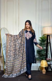 প্রিমিয়াম কটন ডিজিটাল প্রিন্ট থ্রি পিস | আরামদায়ক রেডিমেড ড্রেস | কালারফুল ডিজিটাল ওড়না সহ | সাইজ ৩৬-৪৪