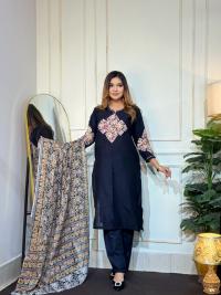 প্রিমিয়াম কটন ডিজিটাল প্রিন্ট থ্রি পিস | আরামদায়ক রেডিমেড ড্রেস | কালারফুল ডিজিটাল ওড়না সহ | সাইজ ৩৬-৪৪