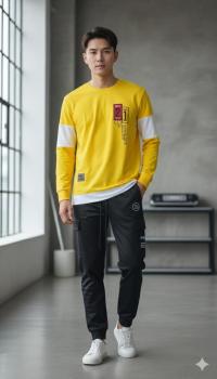 Full Sleeve Tshirt and Trouser Set