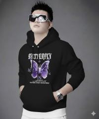 Drop Shoulder Hoodie for Men and Women