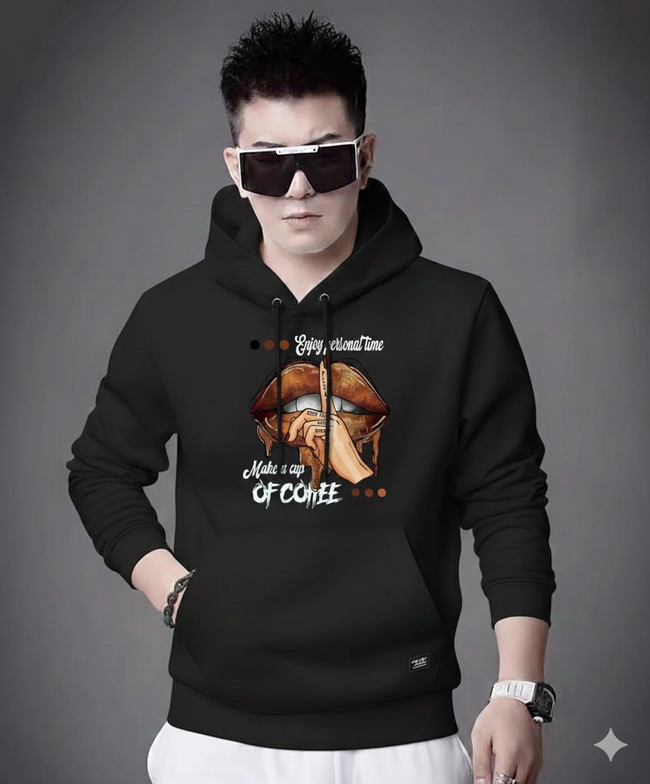 Drop Shoulder Hoodie for Men and Women