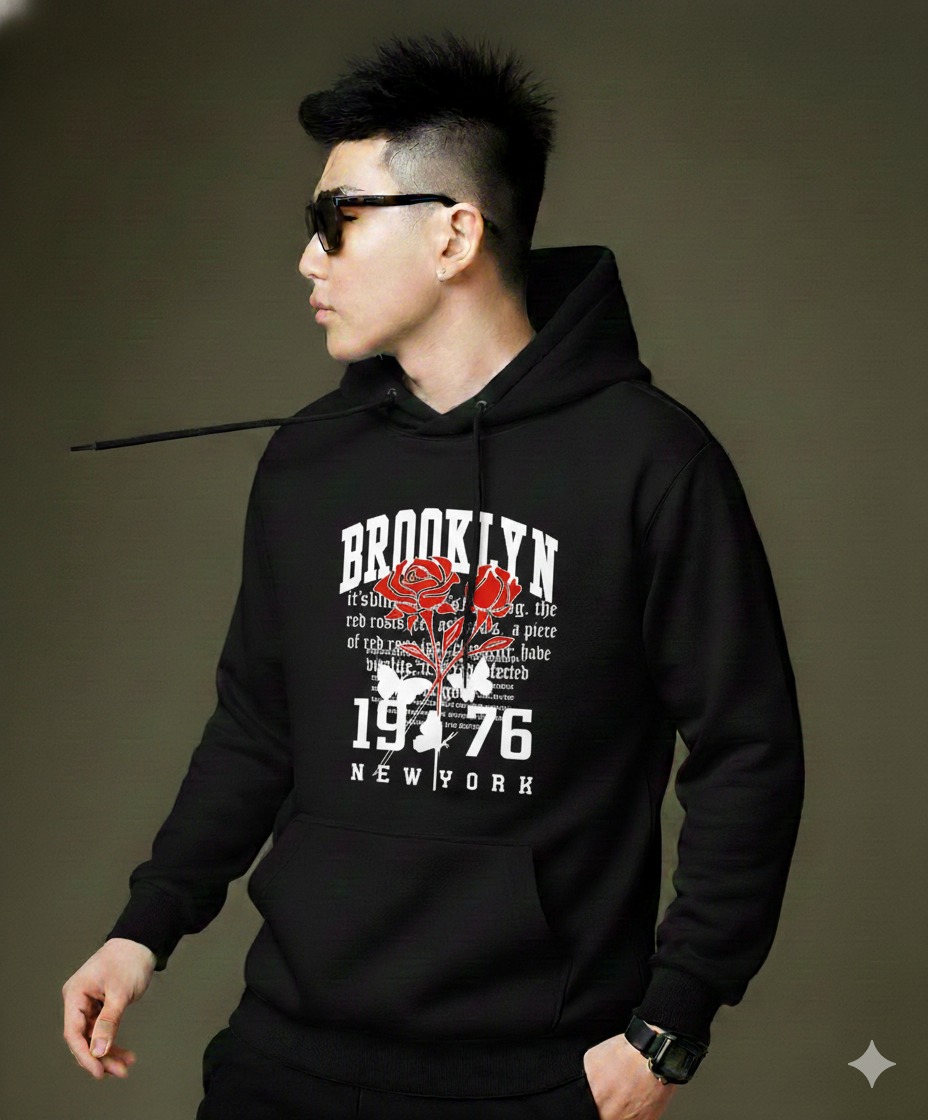 Drop Shoulder Hoodie for Men and Women