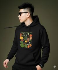 Drop Shoulder Hoodie for Men and Women