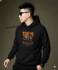 Drop Shoulder Hoodie for Men and Women