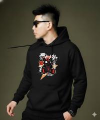 Drop Shoulder Hoodie for Men and Women