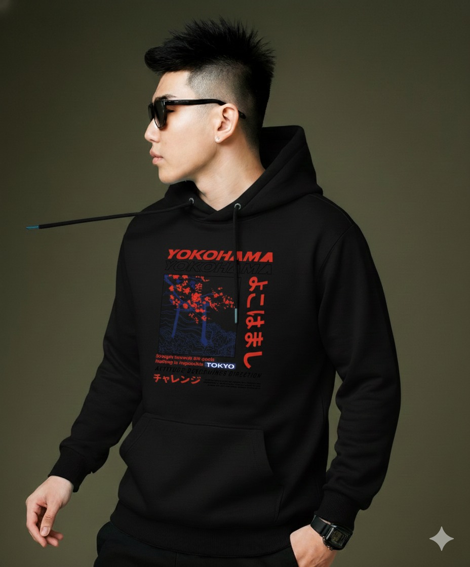 Drop Shoulder Hoodie for Men and Women
