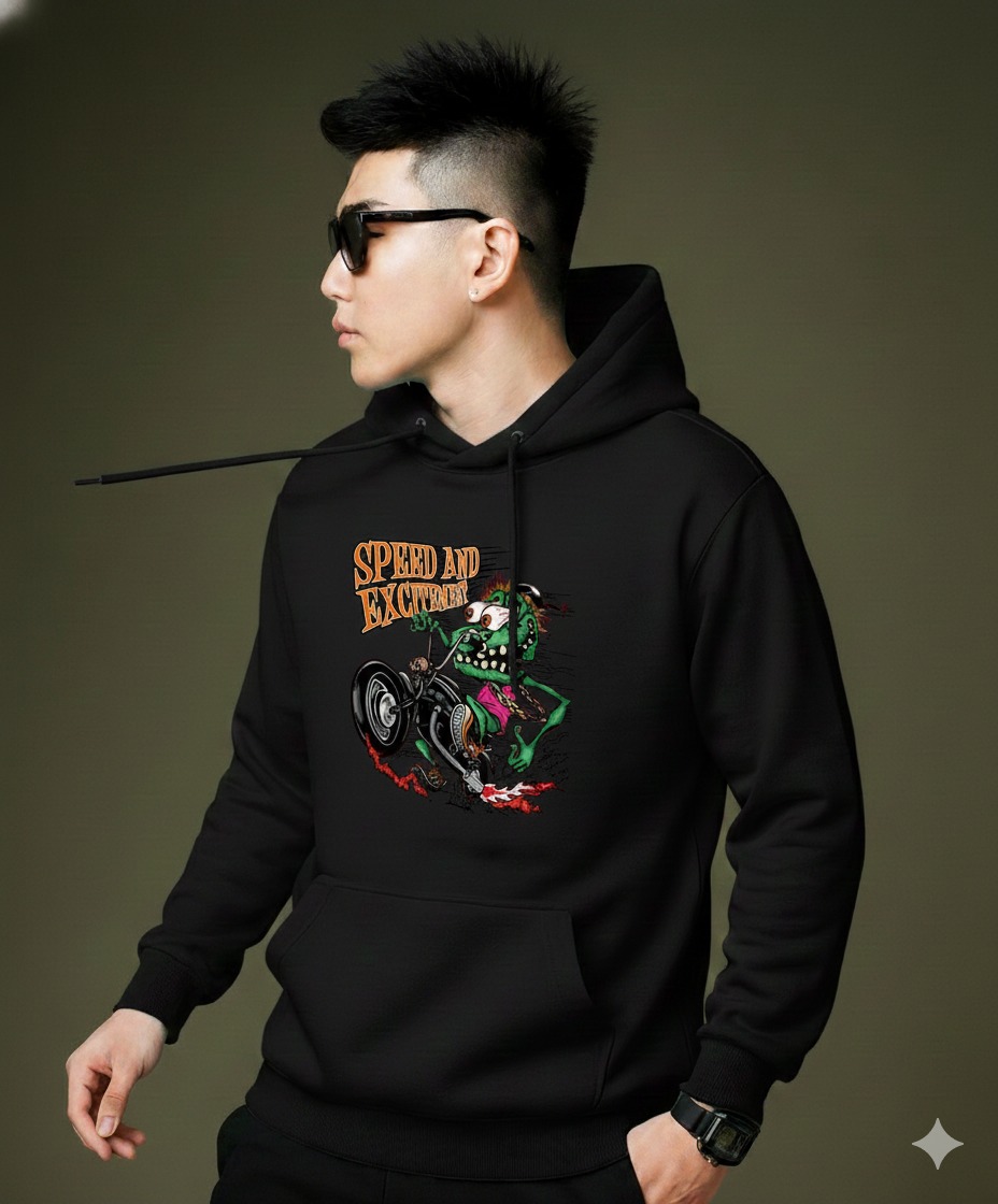 Drop Shoulder Hoodie for Men and Women