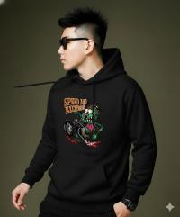 Drop Shoulder Hoodie for Men and Women