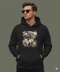 Drop Shoulder Hoodie for Men and Women