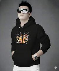Drop Shoulder Hoodie for Men and Women