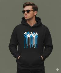 Drop Shoulder Hoodie for Men and Women