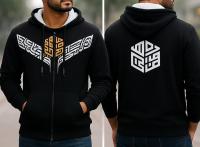 Stylish Calligraphy design Hoodie For Men