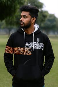 Stylish Calligraphy design Hoodie For Men