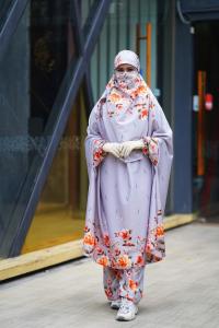 প্রিমিয়াম কোরিয়ান রেয়ন লাক্সারি প্লাজু সেট | দীর্ঘ কাট, ফ্লোয়ি ডিজাইন ও বিশাল ঘের | নিকাব সহ এলিগেন্ট আউটফিট