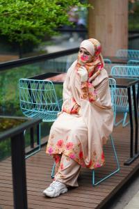 প্রিমিয়াম কোরিয়ান রেয়ন লাক্সারি প্লাজু সেট | দীর্ঘ কাট, ফ্লোয়ি ডিজাইন ও বিশাল ঘের | নিকাব সহ এলিগেন্ট আউটফিট