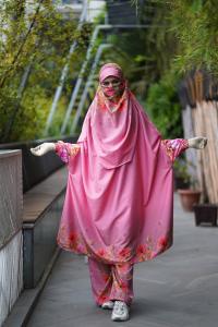 প্রিমিয়াম কোরিয়ান রেয়ন লাক্সারি প্লাজু সেট | দীর্ঘ কাট, ফ্লোয়ি ডিজাইন ও বিশাল ঘের | নিকাব সহ এলিগেন্ট আউটফিট