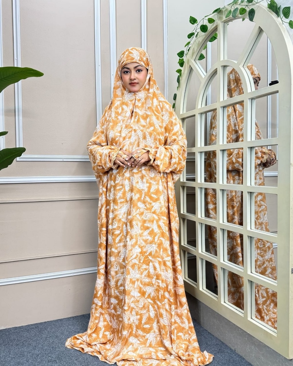 সালাত লং খিমার | মাথা থেকে পা পর্যন্ত সম্পূর্ণ পর্দা | উন্নতমানের সফট কটন ফেব্রিক | সালাত কবুলের শর্ত পূরণে আদর্শ