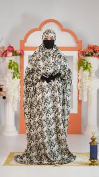 সালাত লং খিমার | মাথা থেকে পা পর্যন্ত সম্পূর্ণ পর্দা | উন্নতমানের সফট কটন ফেব্রিক | সালাত কবুলের শর্ত পূরণে আদর্শ