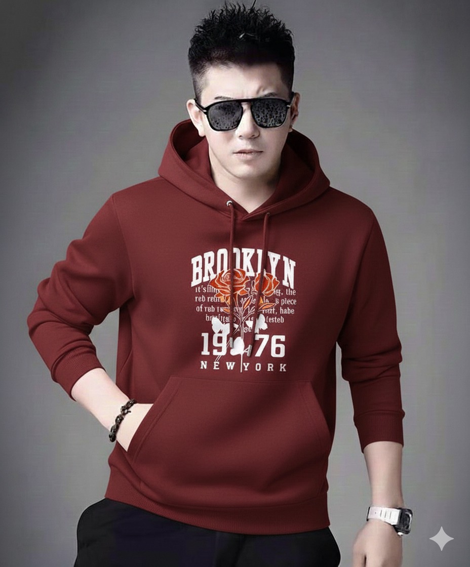 Drop Shoulder Hoodie for Men and Women