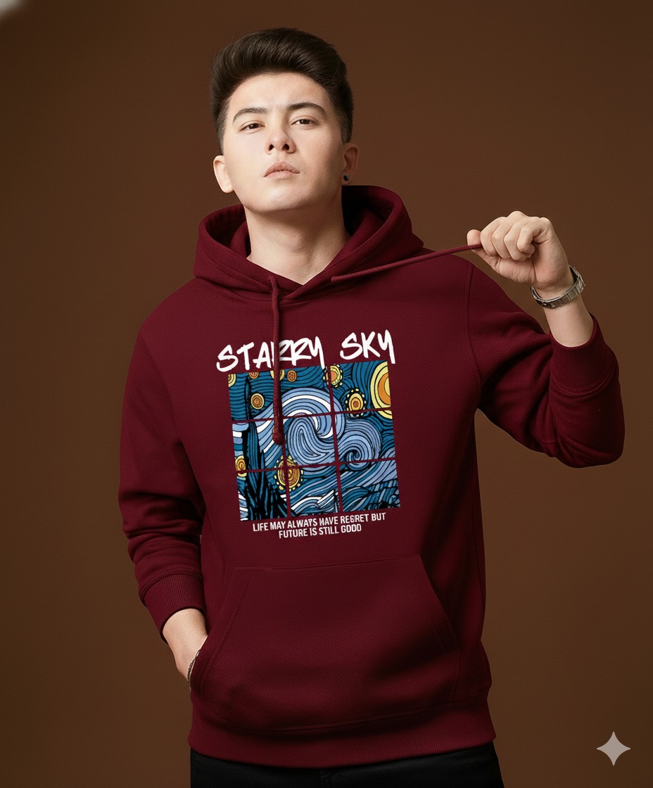 Drop Shoulder Hoodie for Men and Women