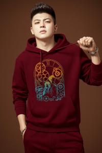 Drop Shoulder Hoodie for Men and Women