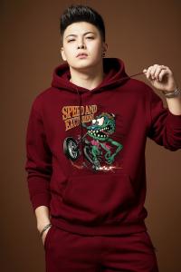 Drop Shoulder Hoodie for Men and Women