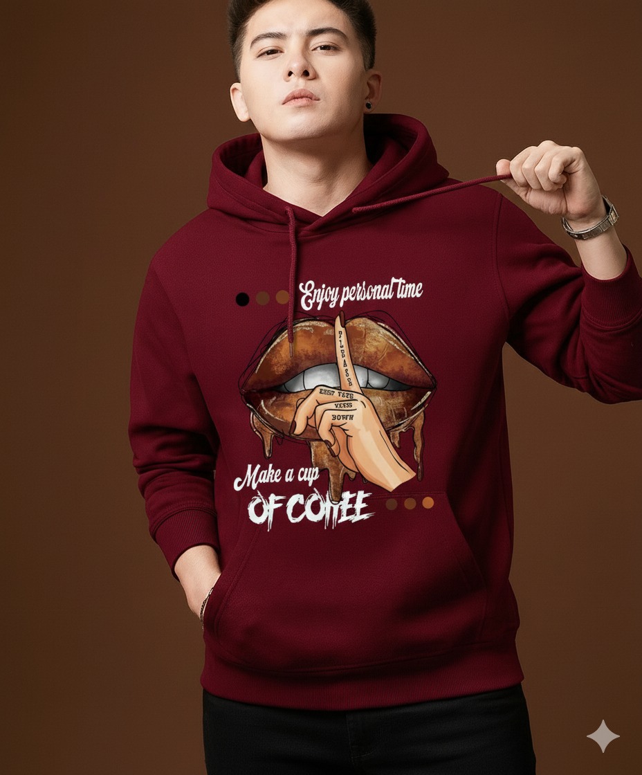 Drop Shoulder Hoodie for Men and Women