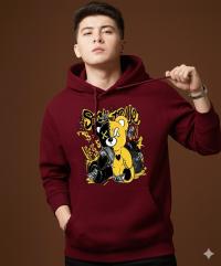 Drop Shoulder Hoodie for Men and Women