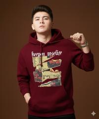 Drop Shoulder Hoodie for Men and Women