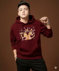 Drop Shoulder Hoodie for Men and Women