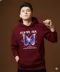 Drop Shoulder Hoodie for Men and Women