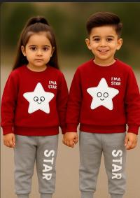 Elegant Stylish Baby sweetshart and trouser  Set