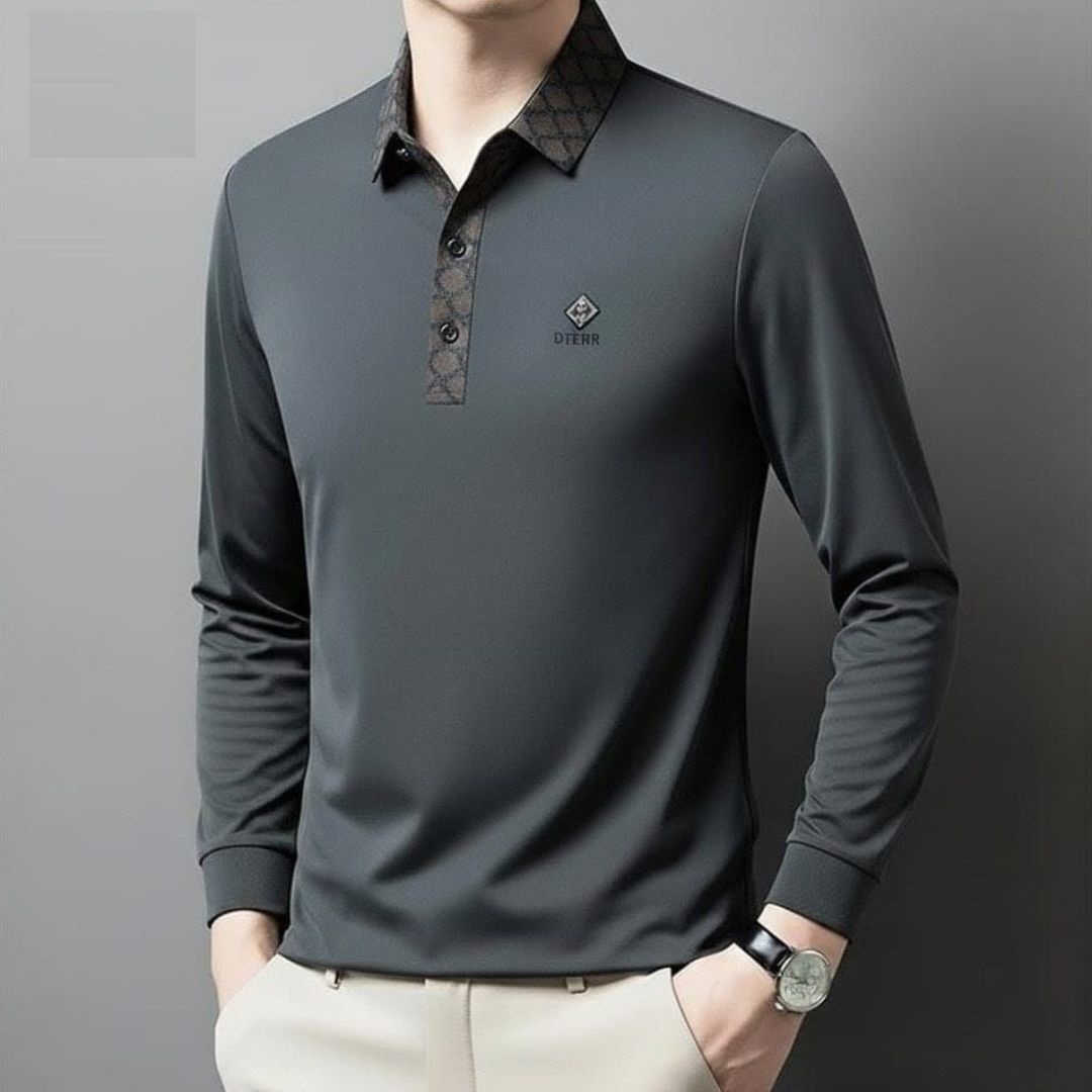 Full Sleeve Premium Polo Shirt For Winter 25485