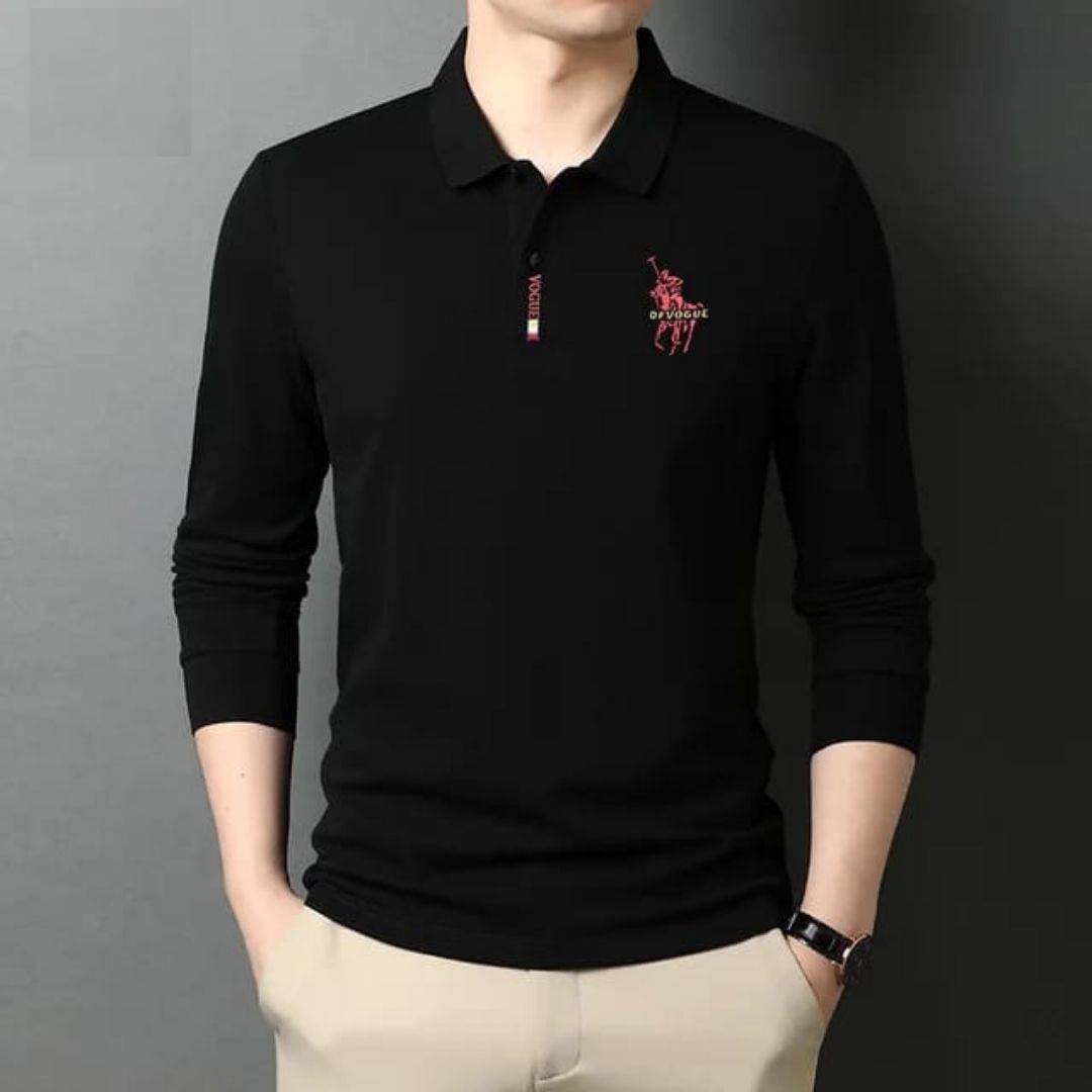 Full Sleeve Premium Polo Shirt For Winter