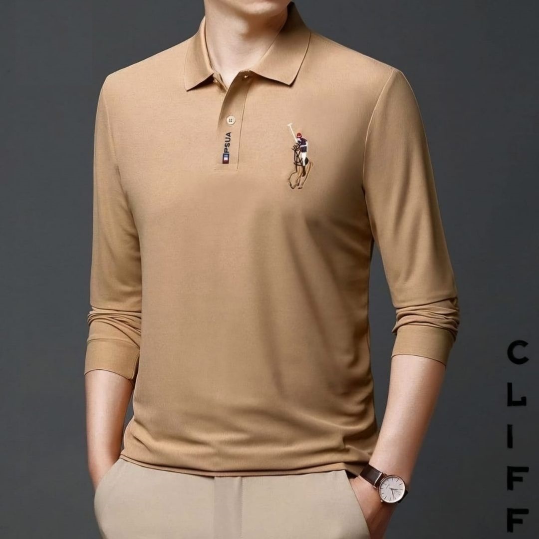 Full Sleeve Premium Polo Shirt For Winter 25485